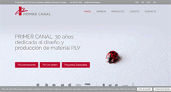 Desktop Screenshot of primercanal.com